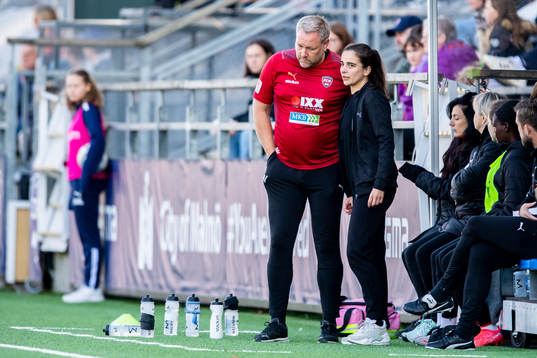Rosengårds assisterande tränare Patrick Winqvist och