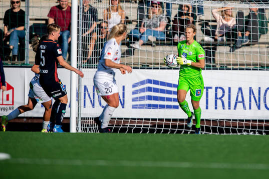 Linköpings målvakt Cajsa Andersson