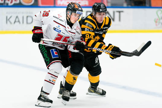 Örebros Joel Mustonen och Skellefteås Linus Karlsson
