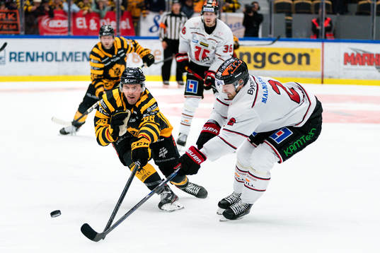 Skellefteås Jayce Hawryluk och Örebros Rasmus Rissanen