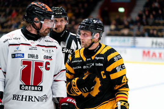 Örebros Stefan Warg och Skellefteås Oscar Möller