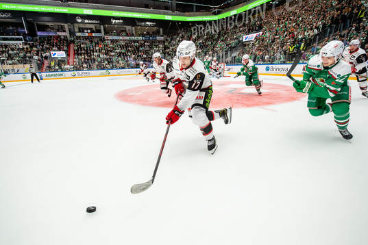 Malmö Redhawks Pathrik Westerholm och Rögles Brady