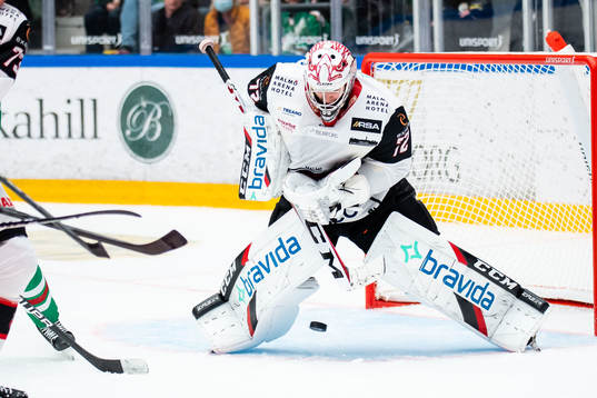Rögles Ludvig Larsson gör 2-1 bakom Malmö Redhawks