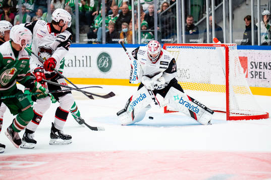 Rögles Ludvig Larsson gör 2-1 bakom Malmö Redhawks