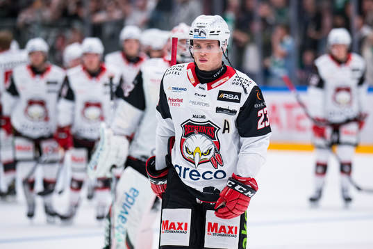 Malmö Redhawks Christoffer Forsberg deppar