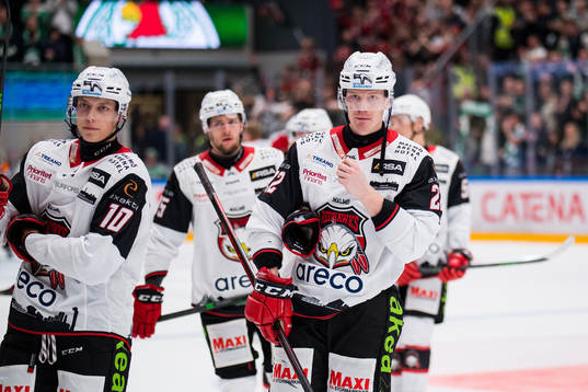 Malmö Redhawks William Von Barnekow och Lars Bryggman