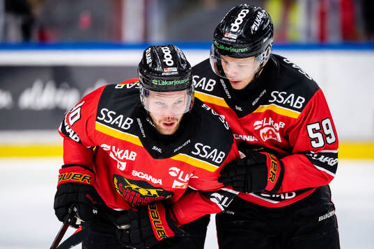 Luleås Einar Emanuelsson har ont