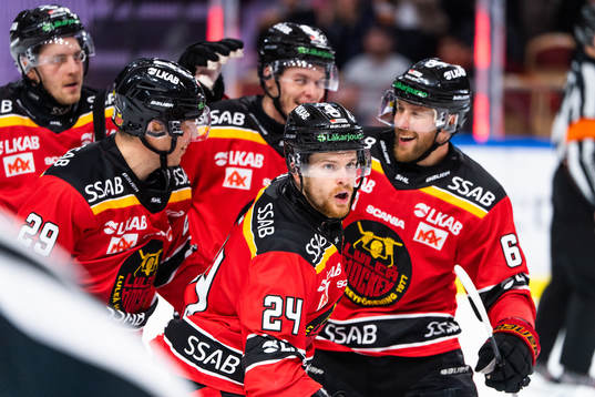 Luleås Brendan Shinnimin jublar