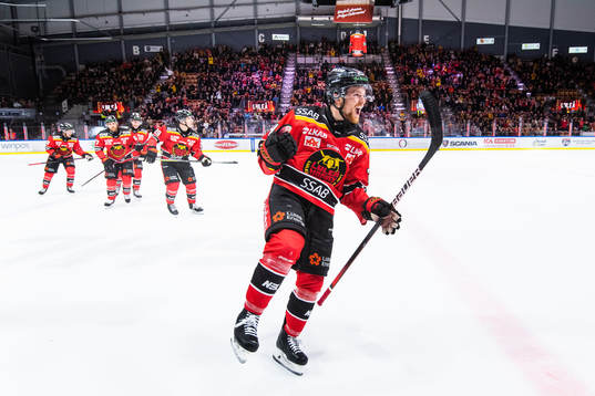 Luleås Brendan Shinnimin jublar