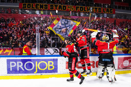 Luleås Vilmos Gallo, Carl Mattsson och målvakt Jesper