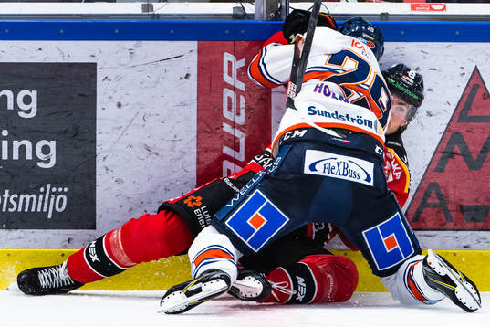 Växjös Pontus Holmberg och Luleås Oscar Engsund