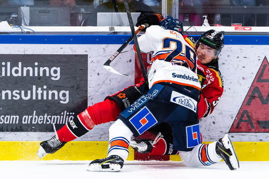 Växjös Pontus Holmberg och Luleås Oscar Engsund
