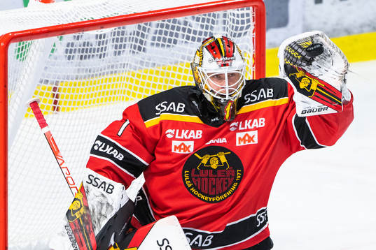 Luleås målvakt Jesper Wallstedt
