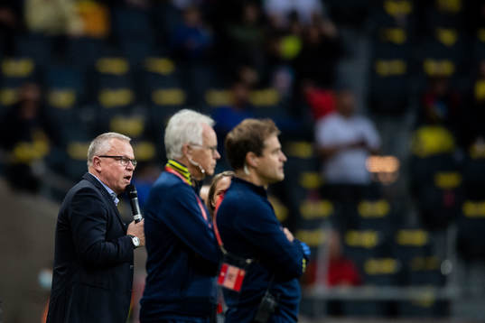 Head coach Janne Andersson of Sweden