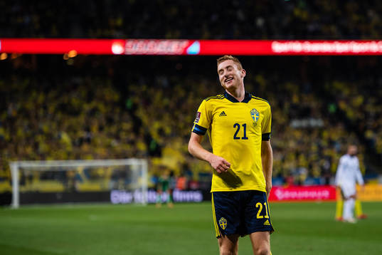 Dejan Kulusevski of Sweden