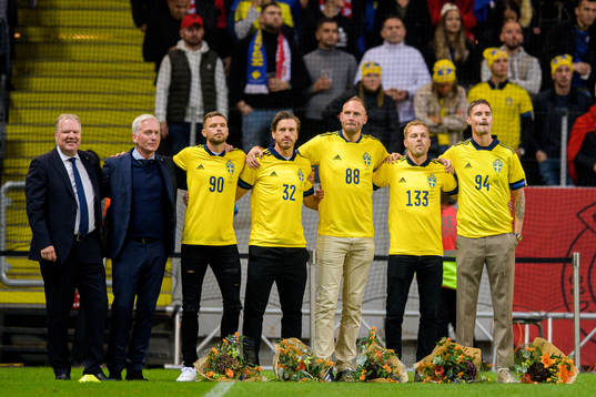 Karl-Erik Nilsson president of the Swedish Soccer