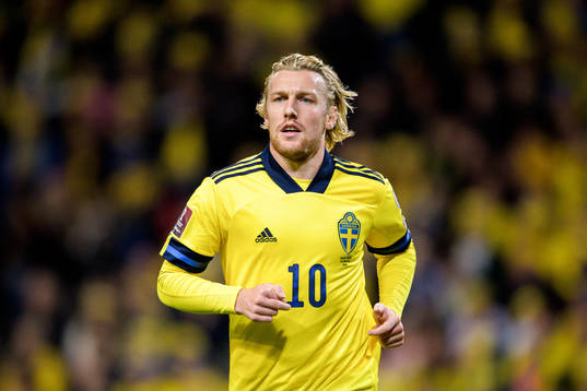 Emil Forsberg of Sweden