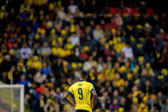 Alexander Isak of Sweden