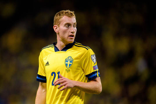 Dejan Kulusevski of Sweden