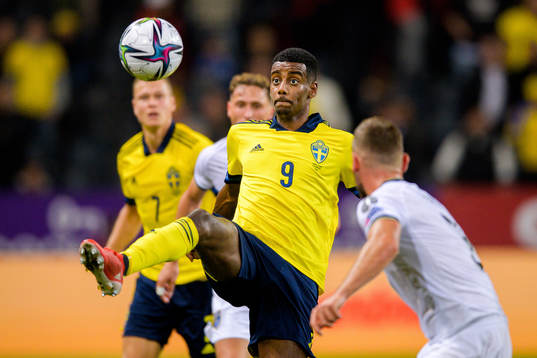 Alexander Isak of Sweden