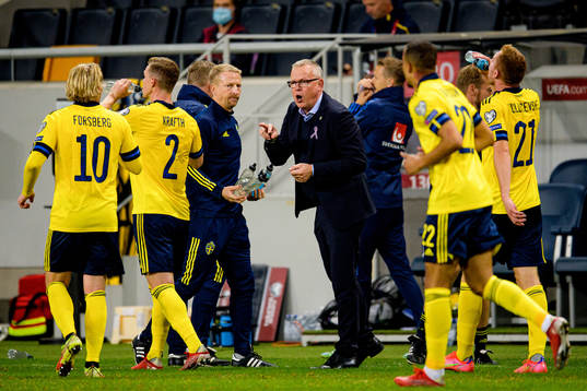 Head coach Janne Andersson of Sweden