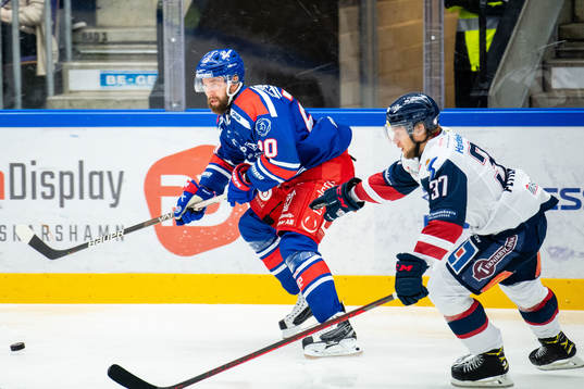 Oskarshamns Hynek Zohorna och Linköpings Jesper Pettersson