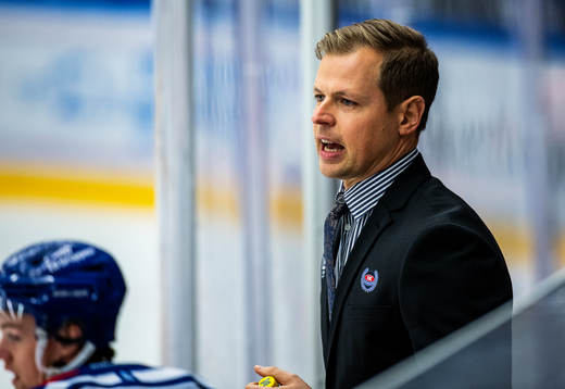 Oskarshamns tränare Martin Filander