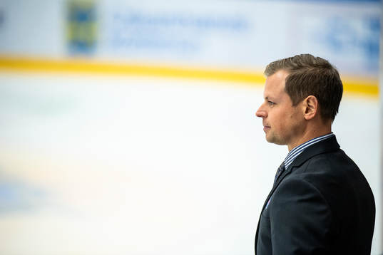 Oskarshamns tränare Martin Filander