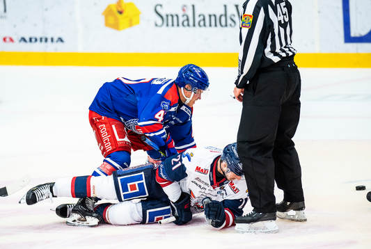 Oskarshamns Johan Johnsson och Linköpings Christoffer Ehn