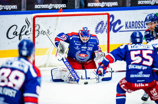 Oskarshamns målvakt Joe Cannata