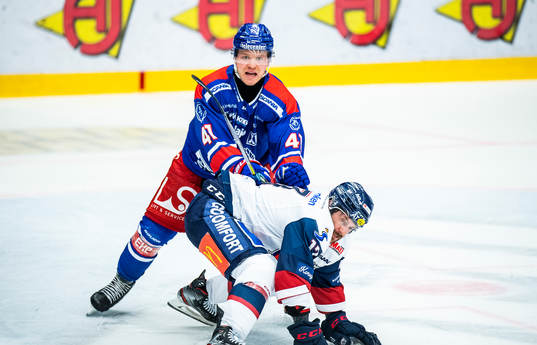 Oskarshamns Johan Johnsson och Linköpings Brian Gibbons
