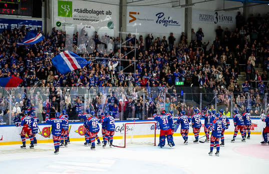 Oskarshamns spelare jublar
