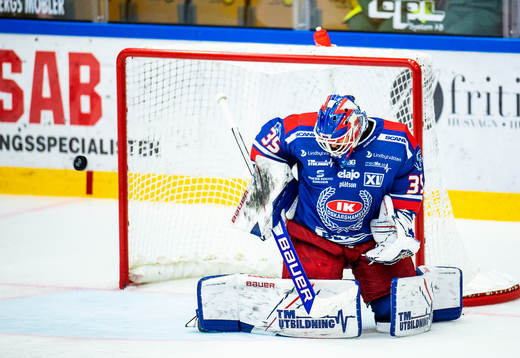 Oskarshamns målvakt Joe Cannata