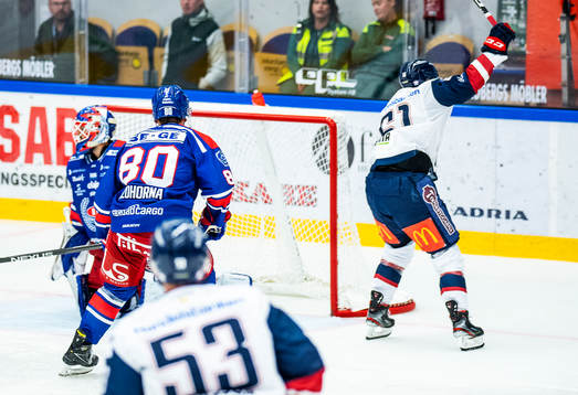 Linköpings Markus Ljungh gör 1-1 bakom Oskarshamns
