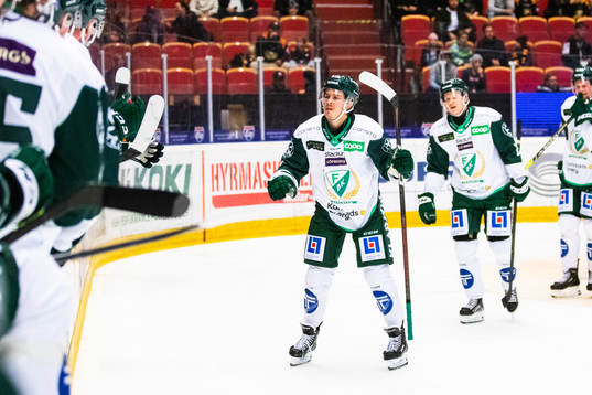 Färjestads Joakim Nygård jublar