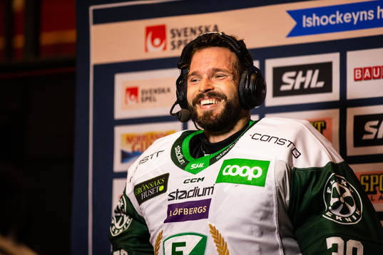 Färjestads målvakt Dominik Furch