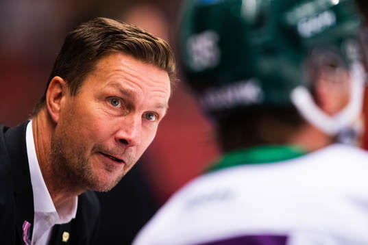 Färjestads tränare Johan Pennerborn