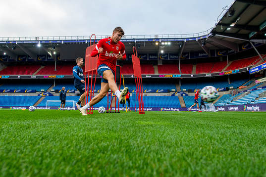 Fredrik André Bjørkan of the Norwegian national football