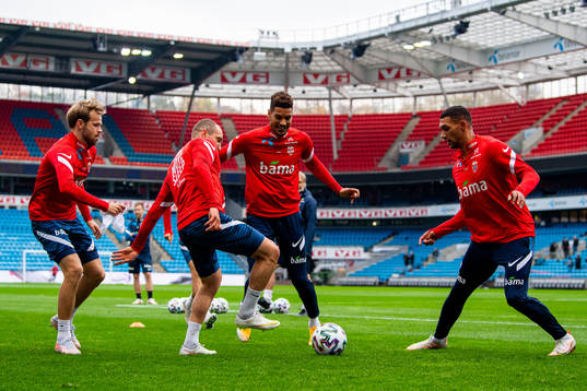 Iver Fossum, Veton Berisha, Ohi Omoijuanfo and Ruben