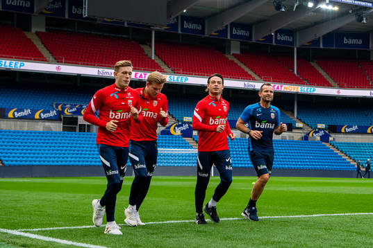 Marcus Holmgren Pedersen, Jens Petter Hauge, Patrick Berg