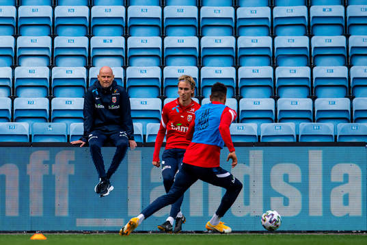 Ståle Solbakken, head coach of the Norwegian national