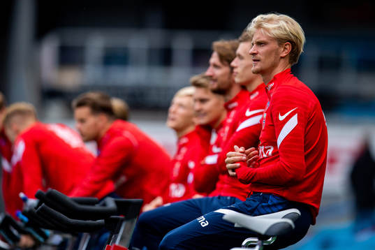 Morten Thorsby of the Norwegian national football team