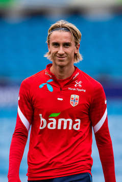 Dennis Johnsen of the Norwegian national football team