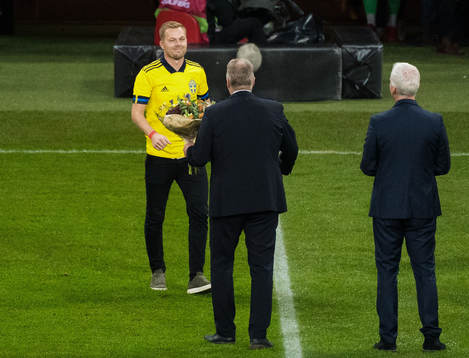 Former player Sebastian Larsson