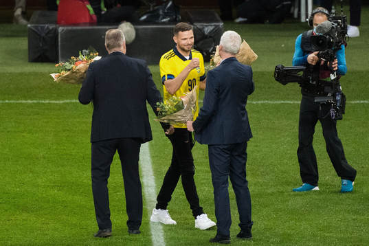 Former player Marcus Berg