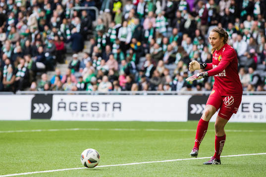 Hammarbys målvakt Anna Tamminen
