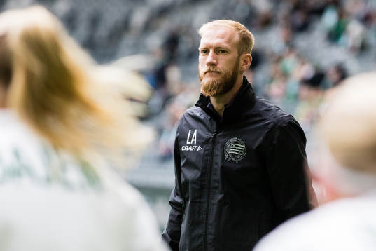 Hammarbys assisterande tränare Ludvig Axelsson