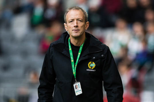 Hammarbys evenemangsansvarige Göran Rickmer innan