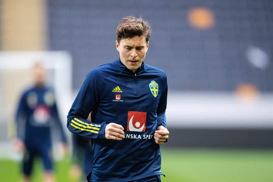 Victor Nilsson Lindelöf of the Swedish national football