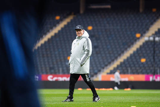 head coach Janne Andersson of the Swedish national football
